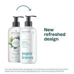 ATTITUDE Liquid Hand Soap, EWG Verified, Plant and Mineral-Based, Vegan Personal Care Products, Unscented, 16 Fl Oz