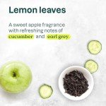 ATTITUDE Body Wash, EWG Verified Shower Gel, Dermatologically Tested, Plant and Mineral-Based, Vegan Personal Care Products, Lemon Leaves, 16 Fl Oz