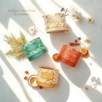 Glowence Coconut Scented Candle - 100% Natural Soy Wax - Large 3 Wick Jar Candle - Up to 40 Hours Burning Time - Aromatherapy Candles for Home - Housewarming Gift for Men and Women