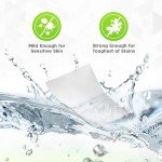 Renuv Laundry Detergent Sheets up to 100 Loads - Eco Friendly, Sustainable, Biodegradable & Liquidless Strips, 50 Sheets