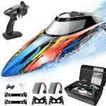 ALPHAREV R308 Fast RC Boat for Pools & Lakes