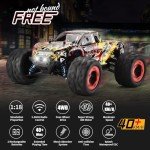 High-Speed 1:18 Scale Waterproof RC Car