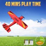 HAWK'S 2 CH Ready-to-Fly RC Airplane - Red