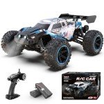 Kidcia 1:14 All Terrain RC Cars, 50 KPH High Speed 4WD RC Truck with 60 Mins Runtime, Fast Remote Control Car with 2S 2000 mAh Rechargeable Batteries, Off Road RC Cars for Adults and Teen Boy Gifts