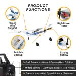 Top Race 3-Channel RC Airplane for Kids & Adults