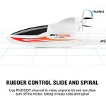 GoolRC WLtoys F959S RC Airplane, Sky-King 2.4G 3CH 6-Axis Gyro Remote Control Aircraft, Fixed-Wing Plane Glider for Adults or Kids, RTF Ready to Fly (Red)