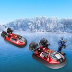 Ssccgym Remote Control Boat Hovercraft for Boys Beginners RC Amphibious Watercraft 15km/h Dual Motors Walking on Ice Pools Lakes 4WD Full Functions RC Sail 34CM