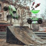 Jetwood 1/16 Fast Remote Control Car for Adults, Electric 4WD RTR RC Cars, High Speed RC Truck Gifts for Boys, Max 38 kph Offroad RC, JC16W with 2 Batteries