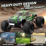 Jetwood 1/16 Fast Remote Control Car for Adults, Electric 4WD RTR RC Cars, High Speed RC Truck Gifts for Boys, Max 38 kph Offroad RC, JC16W with 2 Batteries