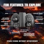 RC Helicopter, Flying Toys 2.4GHz 3.5 Channel Remote Control Helicopter, LED Light Effects, Obstacle Avoidance, One-Key Start/Land and Auto Hover, Remote Toy for Ages 8+ Boys Girls