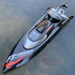 Ssccgym 18Inch Brushless RC Speed Boat 2.4G 4WD 45-50KM/H Remote Control Watercraft Under Motor RC Submarine for 14Y+ Hobby Adults (FT012)