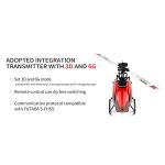 GoolRC RC Helicopter, WLtoys K110S Remote Control Helicopter, 6 Channel RC Aircraft with 3D/6G Mode Gyro, Easy to Fly for Adults and Beginners