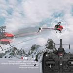 GoolRC RC Helicopter, WLtoys K110S Remote Control Helicopter, 6 Channel RC Aircraft with 3D/6G Mode Gyro, Easy to Fly for Adults and Beginners
