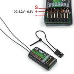 DTXMX Flysky FS-i6 RC Transmitter and Receiver FS-iA6 6 Channels 2.4GHz AFHDS 2A Radio Control System for RC Fixed Wing Glider Quadcopter (Model_2)