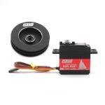 SPARKHOBBY SW22HV 68g for KingMax Waterproof Winch Steering Servo Programmable Turn 1.5~7T Digital High Voltage Metal Gear for RC Sailing Boat (with 5T Metal Winch)