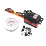 SPARKHOBBY SW22HV 68g for KingMax Waterproof Winch Steering Servo Programmable Turn 1.5~7T Digital High Voltage Metal Gear for RC Sailing Boat (with 5T Metal Winch)