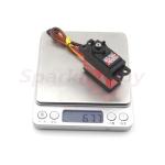 SPARKHOBBY SW22HV 68g for KingMax Waterproof Winch Steering Servo Programmable Turn 1.5~7T Digital High Voltage Metal Gear for RC Sailing Boat (with 5T Metal Winch)