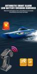 TX768 RC Jet Boat, 30km/h High Speed Jet Boat Brushless Catamaran with 3×3S LiPo Batteries Water Cooled Engine, 40cm ABS Hull, Long Range RC for Lakes, Rivers & Pools, Brushless RC for Adults