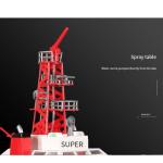 Ssccgym 23.6" Inch 60CM US Remote Control Tug Boat RC Fireboat Rescure Boats 4CH Electric RC Watercraft 15km/h w/Powerful Motors Spaying Water on Lake Pool for 14Y+ Beginners RTR