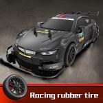 GoolRC RC Drift Car, 1:16 Scale Remote Control Car, 4WD 40KM/H High Speed RC Racing Car, 2.4GHz Electric Sport Driftings with Headlight, Drifting Tires and Racing Tires for Adults (Black)