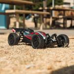 ARRMA RC Car Typhon GROM 4X4 223S BLX BRUSHLESS Small Scale Buggy RTR (Battery and Charger Not Included) with DSC, Silver, ARA2306T1