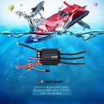 Goolsky Flycolor Waterproof 150A Brushless ESC Electronic Speed Controller with 5.5V/5A BEC for RC Boat