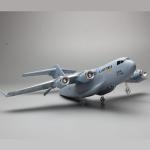 Hylukon RC Airplane, C-17 Globemaster III Military Transport Aircraft, 2CH 2.4GHz RC Plane Ready to Fly with 6-axis Gyro Stabilizer for Beginners Teens Adults DIY Foldable Design（3 Batteries）