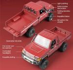 HLSFWDRIVE RC Rock Crawler RC Truck 4x4 Toyota LC79 RC Crawler 1/12 Off Road Pickup Remote Control 2.4Ghz All Terrain 280 Brushed Motor Proportional Throttle Steering RTR Hobby Toy Adult MN-82