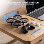 SYMA Drone for Kids 8-12 with Automatic Obstacle Avoidance, 20 Mins Flight Time(2 Batteries), One-Key 360°Flips and Altitude Hold, Safe Flying Toys for Boys and Girls