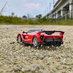 BEZGAR Remote Control Ferrari Car - 1:24 Scale Ferrari Electric Sport Racing Toy Car Model Vehicle, 2.4Ghz Licensed Red RC Car Series for Adult, Girls, Boys Age 8 9 10 11 12 Years Holiday Ideas Gift