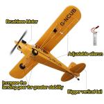 Large Brushless Remote Control Plane XK A160 RC Aircraft Glider J3 6-Axis Gyroscope 5-Channel 3D Stunt Somersault Flight 6 AXIS Gyro for Beginners Adults Expert