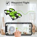 Cheerwing CW10 Mini Drone, WiFi FPV Drone with Camera, RC Drone Toy with Auto Hovering, Voice Control