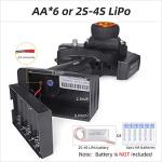 Radiolink RC4GS V3 5 Channels RC Transmitter and Receiver, 2.4GHz Surface Remote Controller R6FG Gyro RX Combo, 30 Models Storage for RC Crawler, Drifting, Bash, Buggy Cars and Boats