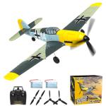 RCSHOBBY 4 Channel RC Plane - Ready to Fly BF-109 RC Airplane, Easy Control for Beginners & Adults,Remote Control Airplane with Xpilot Stabilization System & One Key Aerobatic