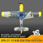 RCSHOBBY 4 Channel RC Plane - Ready to Fly BF-109 RC Airplane, Easy Control for Beginners & Adults,Remote Control Airplane with Xpilot Stabilization System & One Key Aerobatic