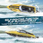 BEZGAR RC Boat - 32+ KPH Fast Remote Control Boat for Pool, Lake & Salt Water, 2.4GHz Speed Boats for Adults & Kids, Summer Water Beach Toys, Birthday Gifts for Boys & Girls Age 8-12 Years Old