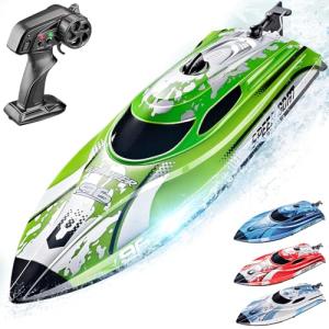 BEZGAR 12-Inch Fast RC Boat for Kids & Adults