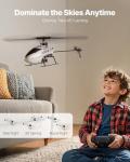 VEVOR RC Helicopter, 2.4GHz Single Propeller Remote Control Helicopter with Gyro, 4-Channel RC Airplane for Beginner, 39 Min Flight Time, One-Key Takeoff/Landing, Toys for Kids Ages 8 and up