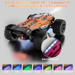 Nikuku Remote Control Car, High Speed All Terrain Off Road Fast RC Cars with 2.4 GHz,1:20 Scale Max 38 KPH 4WD Waterproof Electric RC Truck Toys, Christmas Birthday Gifts for Adults & Teen Boys
