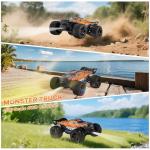 Nikuku Remote Control Car, High Speed All Terrain Off Road Fast RC Cars with 2.4 GHz,1:20 Scale Max 38 KPH 4WD Waterproof Electric RC Truck Toys, Christmas Birthday Gifts for Adults & Teen Boys