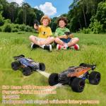 Nikuku Remote Control Car, High Speed All Terrain Off Road Fast RC Cars with 2.4 GHz,1:20 Scale Max 38 KPH 4WD Waterproof Electric RC Truck Toys, Christmas Birthday Gifts for Adults & Teen Boys