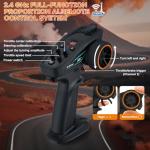 Nikuku Remote Control Car, High Speed All Terrain Off Road Fast RC Cars with 2.4 GHz,1:20 Scale Max 38 KPH 4WD Electric RC Truck Toys, Christmas Birthday Gifts for Adults & Teen Boys