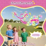 FUNPX LED RC Drone for Kids 6+, Christmas Birthday Gift for Boys & Girls with Remote Batteries, 360° Flips, 3 Speed Modes, 45 Min Flight Indoor and Outdoor Flying Toy - RoseRed Yellow