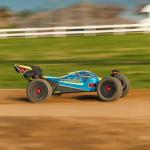 ARRMA RC Car 1/8 Typhon 4X4 RTR Brushed Buggy, Blue (Battery and Charger Not Included), ARA4206V4T1