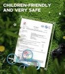 SYMA Remote Control Helicopter, X990 RC Helicopter with Thrilling Aerobatic Stunts, Altitude Hold, LED Lights, High & Low Speed, Safe Indoor/Outdoor Toy Gift for Boys and Girls