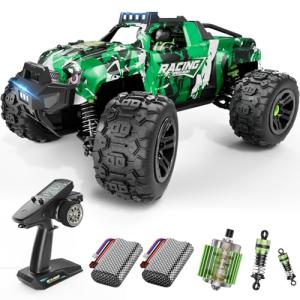 AUYRZ Remote Control Car RC Cars Truck for Adults Boys Age 8-12 Kids, 36KMH 1:18, All Terrain 4X4 High Speed Fast Off-Road Electric Vehicle,Full Proportional Synchronous Control System 2.4GHz