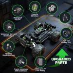 AUYRZ Remote Control Car RC Cars Truck for Adults Boys Age 8-12 Kids, 36KMH 1:18, All Terrain 4X4 High Speed Fast Off-Road Electric Vehicle,Full Proportional Synchronous Control System 2.4GHz