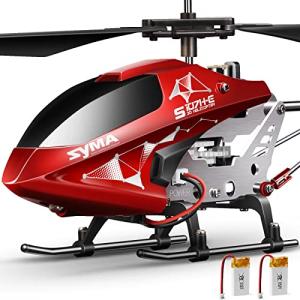 SYMA S107H-E RC Helicopter for Kids 8-12, Remote Control Helicopter with Altitude Hold, One-Key Take Off/Landing, 2 Speed Modes, and 2 Batteries for 16 Mins Flight Time