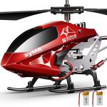 SYMA S107H-E RC Helicopter for Kids 8-12, Remote Control Helicopter with Altitude Hold, One-Key Take Off/Landing, 2 Speed Modes, and 2 Batteries for 16 Mins Flight Time