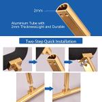 FMS Rc Airplane Stand Model Airplane X Display Stand/Holder V2 - Gold